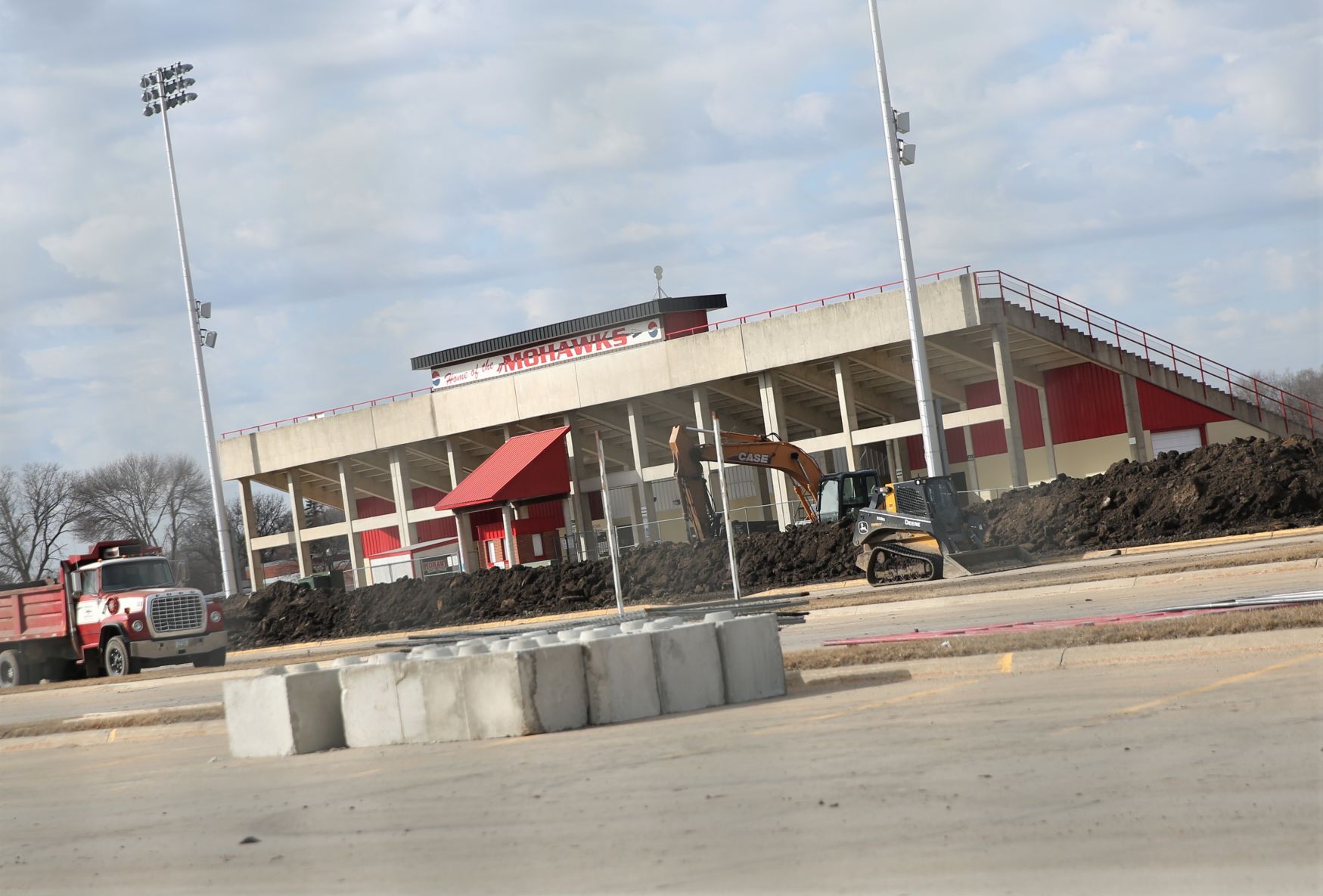 MCHS field house construction 1